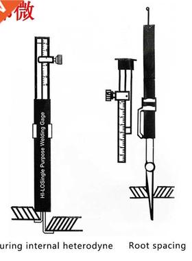 Règle de soudage taille métrique Portable mult