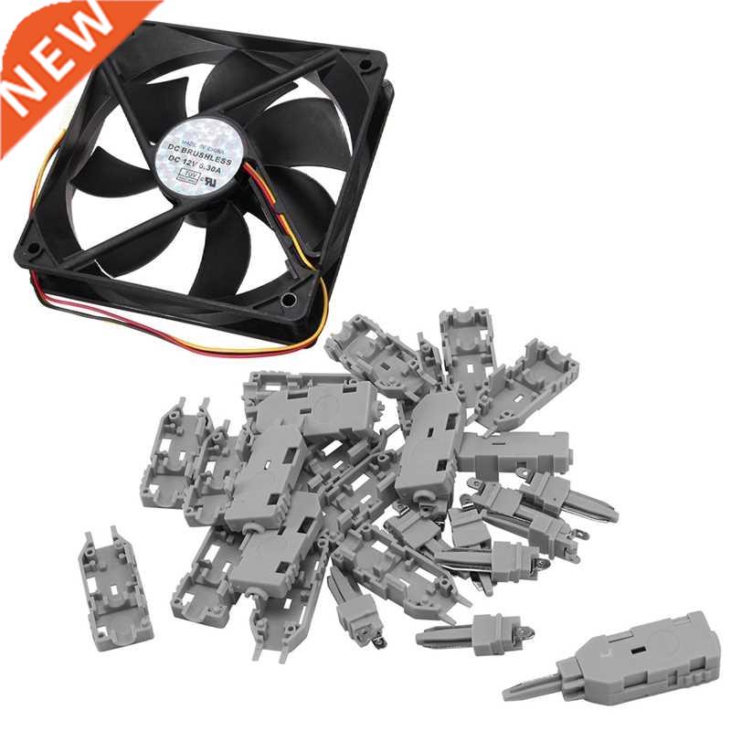 Pin 120X120x25mm CPU Fan Cooler Radiator Fan With 10Pcs 11