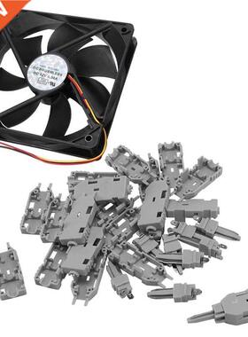 Pin 120X120x25mm CPU Fan Cooler Radiator Fan With 10Pcs 11
