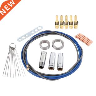 23Pcs Torch/Gun Consumables Electrode and Shield Cups and Li