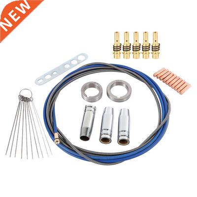 23Pcs Torch/Gun Consumables Electrode and Shield Cups and Li