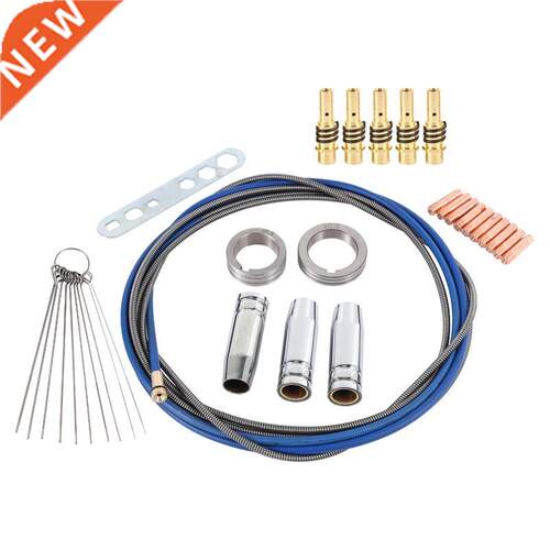23Pcs Torch/Gun Consumables Electrode and Shield Cups and Li
