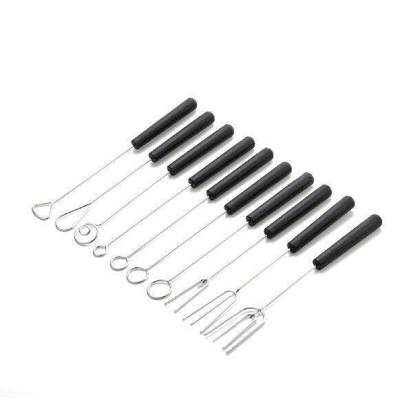304 Stainless Steel Chocolate Fork Set Cheese Hot Pot