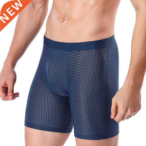 Underpants Male Breathable Cold Silk Boxer Shorts Men Underw