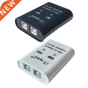 2022 New IT-Well USB Printer Sharing Device, 2 in 1 Out Prin