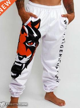 2022 New Tigers Printing MMA Fight Pants Muay Thai Boxing Sh