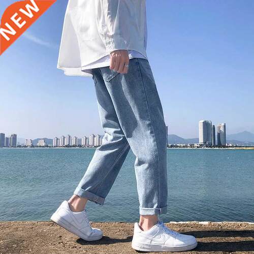 clothing Elasticity autumn for pants men Trousers man jeans