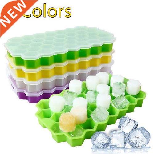 7 Cavity Ice Cube Tray Honeycomb Ice Cube Making Mold With