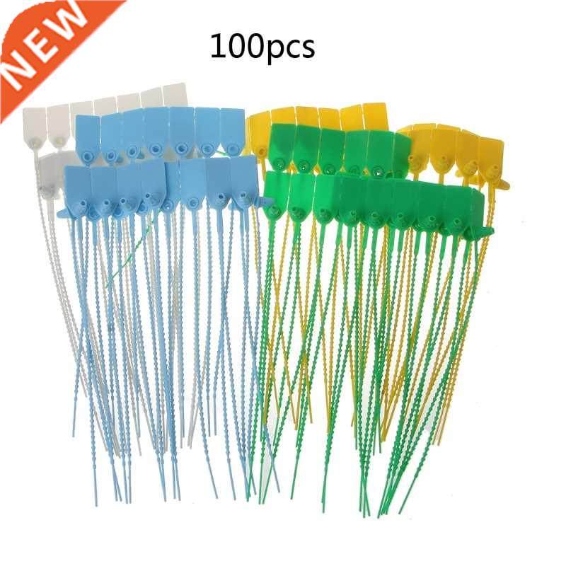 100PCS Disposable Cable Ties Pull-Tite Security Seals Self L