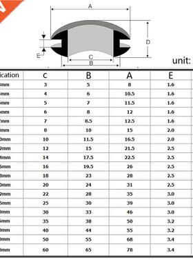 24Pcs/box Rubber Grommet Gasket Kits for Wire Cable Black A