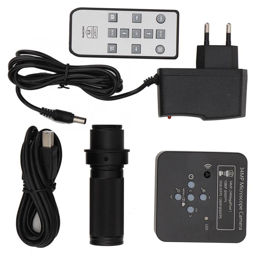 Microscope Magnifier 34mp 120x Lens Electron Microscope HDMI