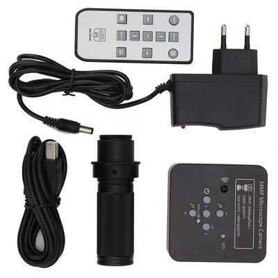 Microscope Magnifier 34mp 120x Lens Electron Microscope HDMI