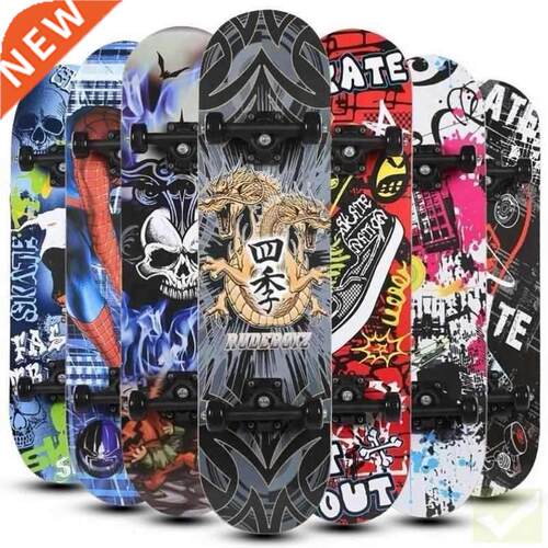 new Four-wel long board skateboard boys and grls adult