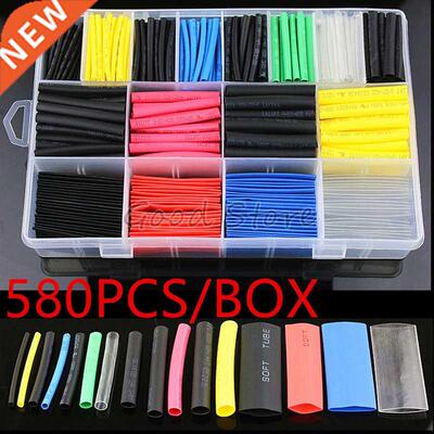 580pcs/530pcs/260pcs Assortment Electronic 2:1 Wrap Wire Cab