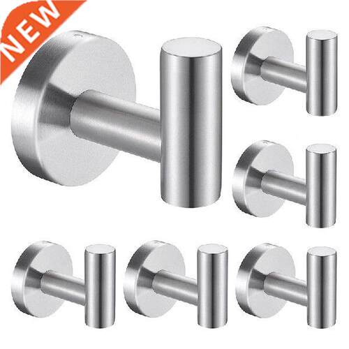 New Towel Hooks 6 Pack Wall Hooks Coat Hooks,Robe Hook