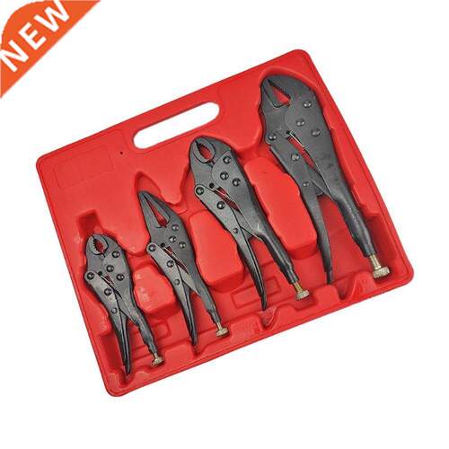 4pcs Heavy Duty Grp Wrench Set Steel Forceps Vce Lockng L