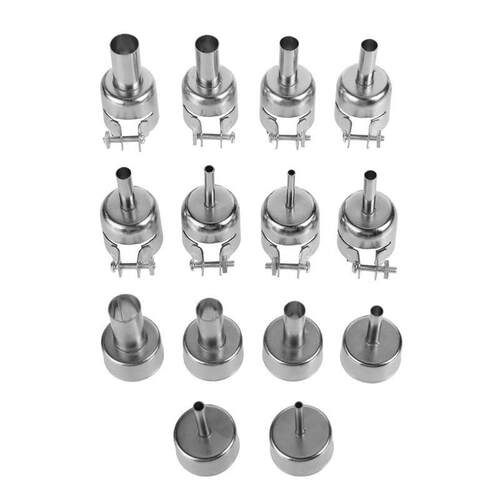 14pcs Nozzle Tool Kits For 850 858 Air Soldering Station Gun