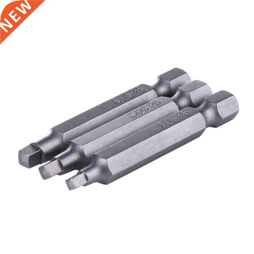 Pcs Set 50mm 1/4 Inch S2 Steel Square Head Bit Set Hand To