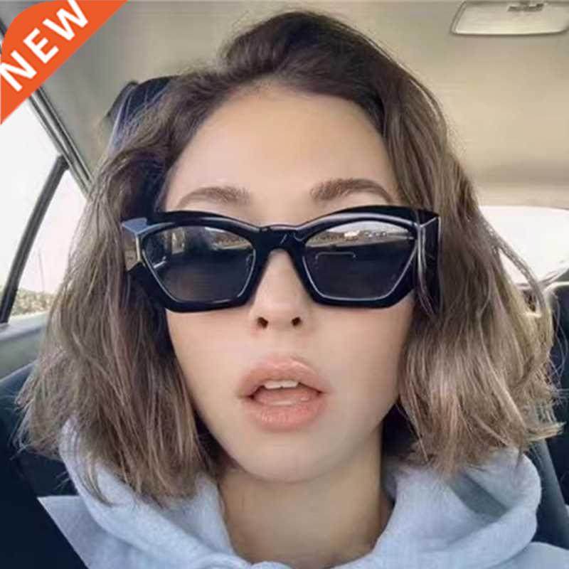 New Retro Cateye Sunglasses For Women Men Luxury Designer Sm图片