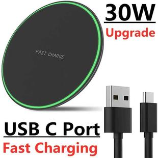 30W Qi Wireless Charger for iPhone 13 12 11 Pro Max XS