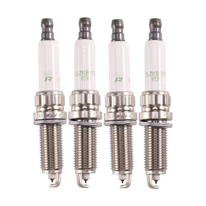 4 Pcs Car Metal Spark Plug Iridium Platinum Spark Plug 95770