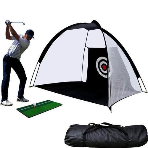 2M Golf Practice Net Folding Portable Indoor Outdoor Golf