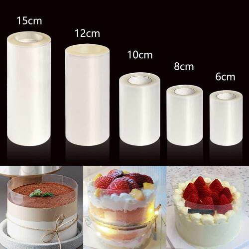 Kitchen Bakeware Acetate Film for Cake Decor Transparent Cak