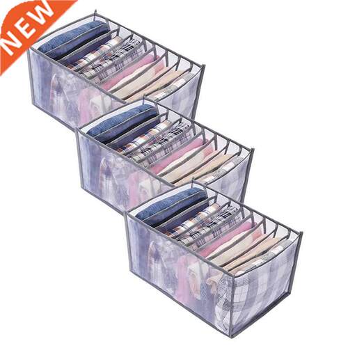 3 Pcs Wardrobe Clothes Organzer,Washable Clothes Organzer