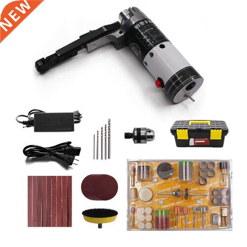 Portable Mini Electric Belt Sander Grinder Hand-held Small G