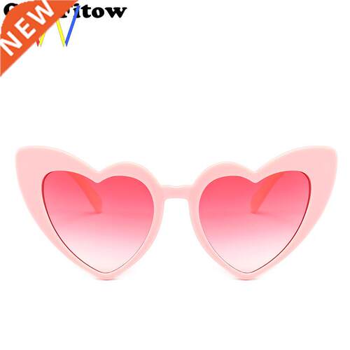 Heart Sunglasses Women UV400 Eye Sun Glasses Retro Shopping