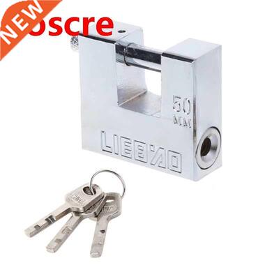 50mm Steel Burglar Padlock Security Safety Lock Antique Hori