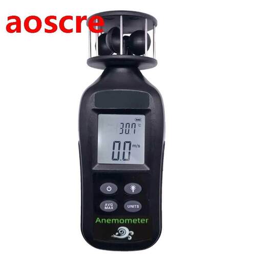 Digital Anemometer Handheld Anemometer Wind Cup Air Velocit