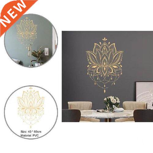 Dropshipping 2021 Lotus Yoga Vinyl Wall Decals Zen Relax Om