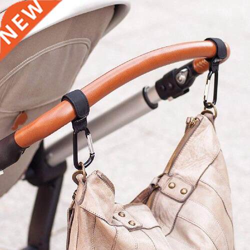 2pcs Baby Stroller Hook Shopping Pram Bag Hook Prop Hanger