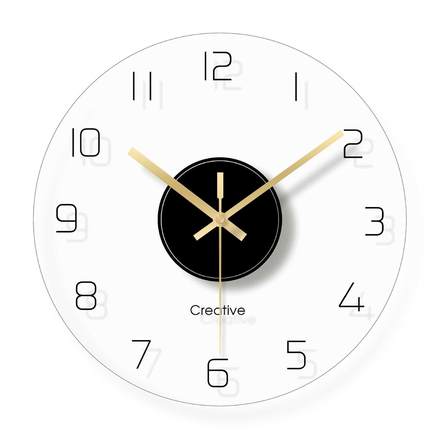 Modern Glass Wall Clock Large Pow Patrol Wall Mirror Decora