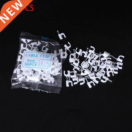 100 Pcs 4/5/6/7/8/9/10/12mm Cable Steel Nal Lne Card Card