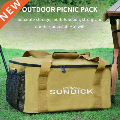 Outdoor Picnic Bag Large Capacity Oxford Outdoor Cooking