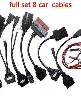 8PCS Adapter Cars Cables Set for CDP Pro VD TCS OBD2 OBDII