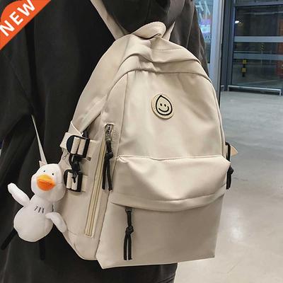 New Multi-ket Female Backpack Book School Bag for Teenage Gi