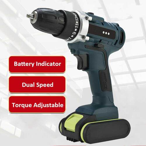 Dual Speed Mini Cordless Rechargeable Electric Drill Power R