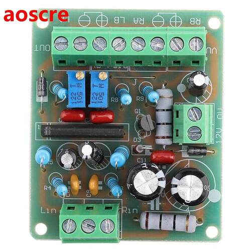 TA7318P DC 12V Power Amplfer VU Meter Drver Board DB Aud