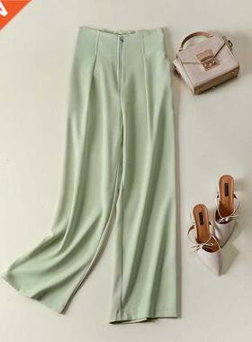 2021 New Spring Women Pants Casual High Waist Women Casual L