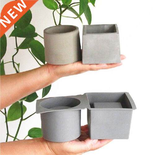 3D Silicone Flowers Pot Molds Creative Large Succulent