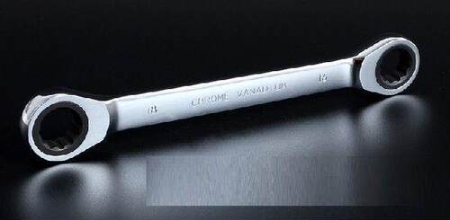 14-19MM Double box end heads ratchet wrench spanner, auto