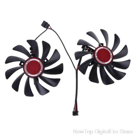 2pcs 95mm FDC10U12S9-C CF1010U12S Cooler Fan for XFX Radeon