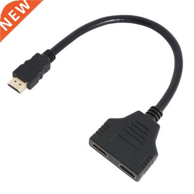 HDMI Cable 1 In 2 Out Splitter Cable Switcher Adapter Conver