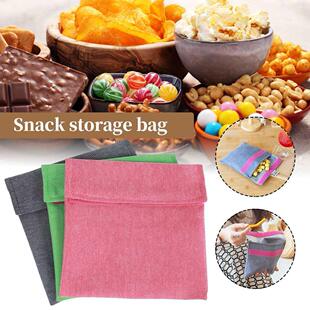Sandwich Snack Bag Reusable Washable Waterproof Portable