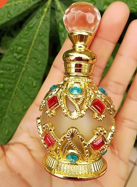 15ml Vintage Metal Perfume Bottle Arab Style Essential Oils