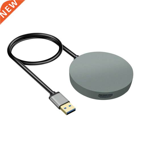 4K 60hz USB 3.0 to Dual HDMI-Compatible Hub 5Gbps Transmitte
