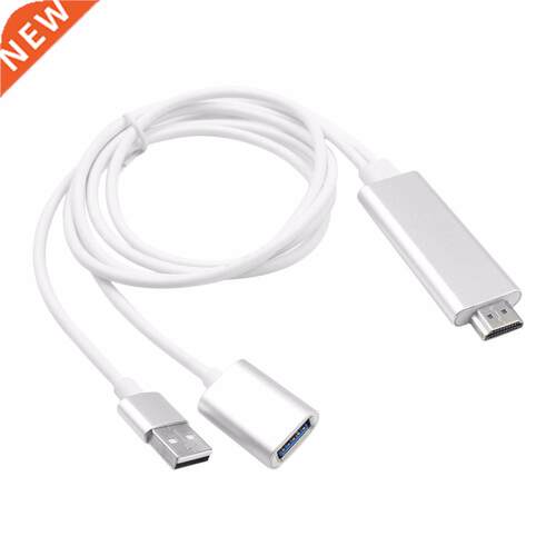 USB Type-C to HDMI Cable 1080P HD HDMI Cable Male-Female Aud